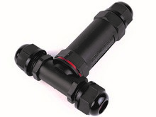 Vodotěsná T spojka IP68, 450V, 24A, 0,5-2,5mm2