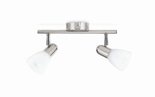 Burlap SVÍTIDLO BODOVÉ E14 2x40W bez zdroje, mat.chrom