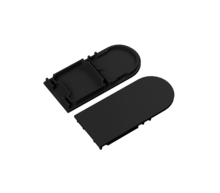 Koncovka profilu COMBO30-01A-D9, černá, V6999002 Koncovka profilu COMBO30-01A-D9, černá, V6999002