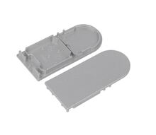 Koncovka profilu COMBO30-01A-D9, stříbrná, V6999040