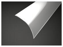 Difuzor pro profil CORNER 4 půlkulatý, mléčný