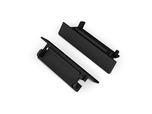 FLAT8 koncovka černá s otvorem, 23110002