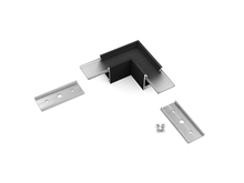 LINEA20 rohová spojka 90 st černý elox, C1860002