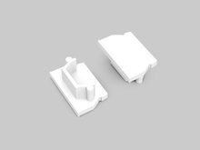 UNI12 koncovka bílá, A1900001