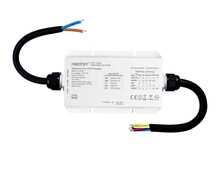 Voděodolný IP65 Multifunkční RF přijímač 5V1, W+RGB+CCT, 12-36V, 20A, LS2-WP, Mi-Light Voděodolný IP65 Multifunkční RF přijímač 5V1, W+RGB+CCT, 12-36V, 20A, LS2-WP, Mi-Light