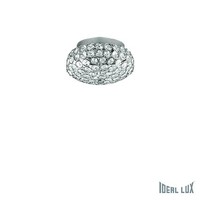 Stropní a nástěnné svítidlo Ideal Lux King PL3 cromo 075389