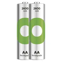 Nabíjecí baterie GP ReCyko 2600mAh AA (HR6), 2 ks Nabíjecí baterie GP ReCyko 2600mAh AA (HR6), 2 ks