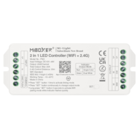 LED přijímač 2v1 pro jenobarevné a CCT LED pásky, WiFi+2,4GHz, DC 12-48 V, PW2, Mi-Light  LED přijímač 2v1 pro jenobarevné a CCT LED pásky, WiFi+2,4GHz, DC 12-48 V, PW2, Mi-Light