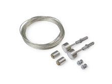 Závěsné lanko napájecí max. 50V stříbrné, 67120022