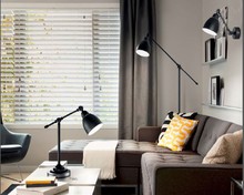 Nástěnná lampa Ideal Lux Newton AP1 nero 027852