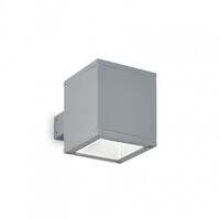 Venkovní nástěnné svítidlo Ideal Lux SNIF AP1 SQUARE GRIGIO, 118666