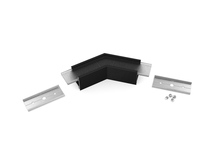 LINEA20 rohová spojka 135 st černý elox, C1890002