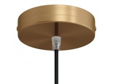 Válcový kovový stropní baldachýn - 1 otvor