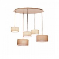 Závěsné svítidlo Ideal Lux EKOS SP5 CANVAS, 110868