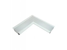 Rohová spojka pro profil RECESSED 1 s mléčným difuzorem, bílá, LP301W-COR-MLK Rohová spojka pro profil RECESSED 1 s mléčným difuzorem, bílá, LP301W-COR-MLK