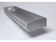 Koncovka profilu Surface 3 plná, stříbrná