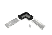 Rohová spojka profilu GROOVE14 černá, A3990021