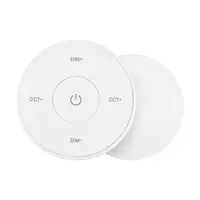 Mini nástěnný ovladač Boxer pro jednobarevné a CCT LED, 2,4GHz, magnetický, K2S, bílý, Mi-Light 