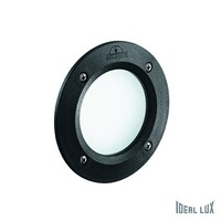 Venkovní zápustné svítidlo Ideal Lux LETI ROUND FI1 NERO max 1 x 3W GX53 LED / 240V, 096551