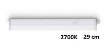 Linear ZÁŘIVKA LED 1x4W 400lm 2700K, bílá 29cm