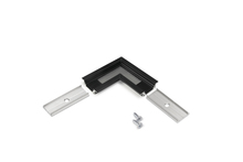 Rohová spojka profilu GROOVE10 černý elox, 76530021