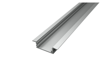 Hliníkový LED profil RECESSED 1, zapuštěný, stříbrný Hliníkový LED profil RECESSED 1, zapuštěný, stříbrný