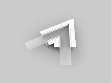 VARIO30-05 rohová spojka 60 st bílá, V4720001s VARIO30-05 rohová spojka 60 st bílá, V4720001s