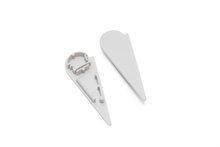 Koncovka profilu WALLE12 D šedá, B8890022 Koncovka profilu WALLE12 D šedá, B8890022