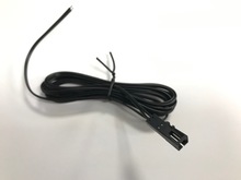 Připojovací konektor, samice, černý, 2m přívodní kabel Připojovací konektor, samice, černý, 2m přívodní kabel
