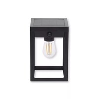 LED solární nástěnná lampa Asalite, IP44, 2W, 3000K, senzor pohybu, ASAL0302