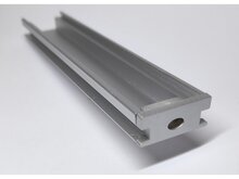 Koncovka pro profil FLOOR s otvorem, stříbrná  Koncovka pro profil FLOOR s otvorem, stříbrná