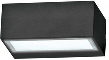 Venkovní nástěnné svítidlo Ideal Lux TWIN AP1 NERO, 115375