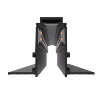 Track zapuštěný magnetický systém černý, 3 fáze, délka 1M, 1,5M, 2M 