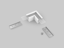 LINEA20 rohová spojka 90 st bílá, C1860001 LINEA20 rohová spojka 90 st bílá, C1860001