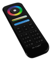 8 kanálový černý dálkový ovladač RGB+CCT ,2.4GHz RF, FUT089-B, Mi-Light 8 kanálový černý dálkový ovladač RGB+CCT ,2.4GHz RF, FUT089-B, Mi-Light
