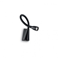 LED Nástěnná lampička Ideal Lux GOOSE AP1 NERO, 142692