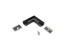 UNI12 Rohová spojka černá, A1910021