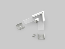 LINEA-IN20 rohová spojka 60 st bílá, E4890001s