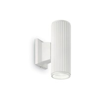 Venkovní nástěnné svítidlo Ideal Lux BASE AP2 BIANCO, 129457