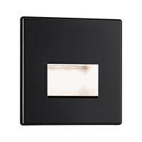 LED vestavné svítidlo EDGE QUADRO, čené, 2700K, 50lm, CRI>80, 1,2W, 230V, IP20 LED vestavné svítidlo EDGE QUADRO, čené, 2700K, 50lm, CRI>80, 1,2W, 230V, IP20