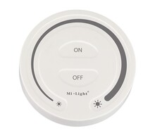 Jednokanálový ovladač TD pro jednobarevné LED pásky, Bílý, 2.4GHz RF, FUT087, Mi-Light  Jednokanálový ovladač TD pro jednobarevné LED pásky, Bílý, 2.4GHz RF, FUT087, Mi-Light