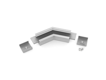 LINEA-IN20 rohová spojka 135 st eloxovaná, E4930020s