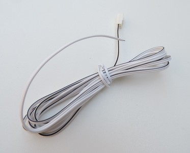 Propojovací konektor, samec, bílý, 2m přívodní kabel