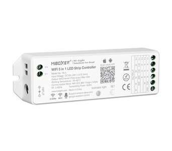WIFI Přijímač BOXER 5V1, RGB+CCT ,2.4GHz RF, WL5, Mi-Light