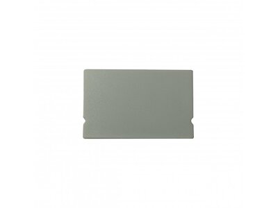 Koncovka profilu Surface 7 plná, šedá