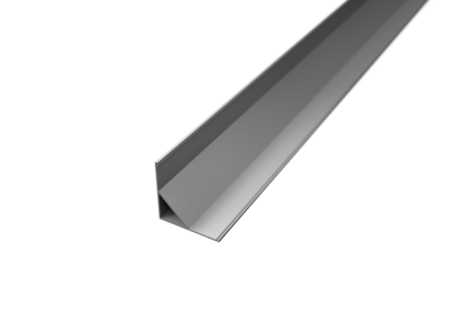 Hliníkový LED profil CORNER 2 , stříbrný, LP202/LP203