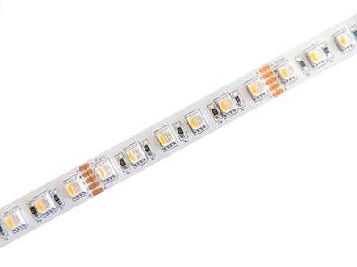 RGBW LED pásek 4v1, 26,8W/m, RGB+bílá, 12mm, PROFI, 24V, IP20, 84LED/m, 5050
