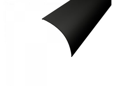 Difuzor pro profil CORNER 4 půlkulatý, černý