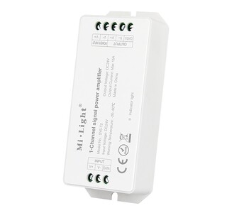 1 kanálový zesilovač signálu 360W, 24VDC, Max 15A, SYS-T2, Mi-Light