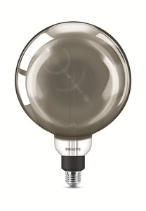 Vintage LED žárovka E27 G200 6,5W 270lm 4000K stmívatelná, smoky